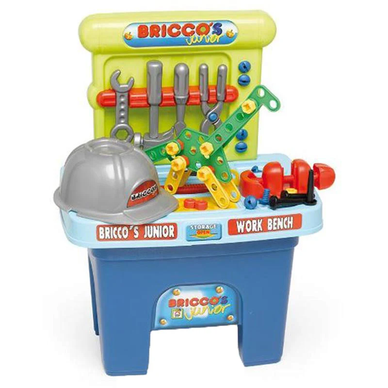 Chicos Briccos Junior Portable Work Bench with Helmet