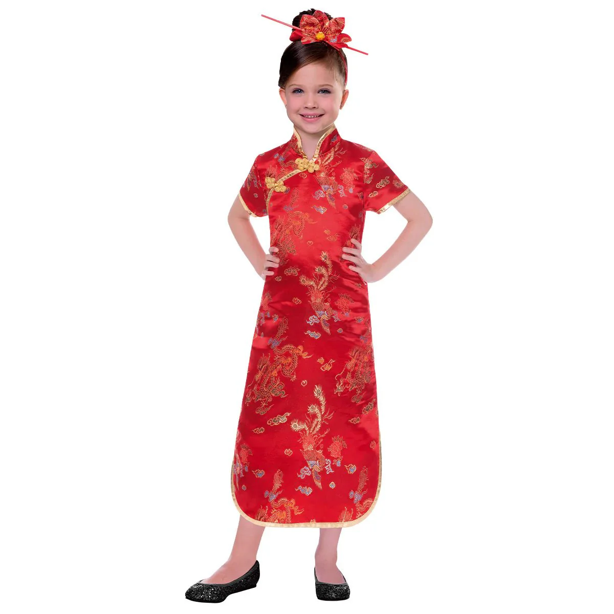 Child Chinese Girl Costume 3-4