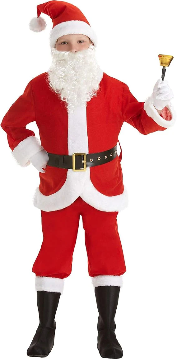 Child Santa Suit Christmas Holiday Costume 12-14 840796