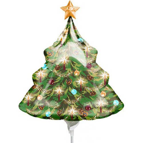 Christmas A30 Warmth Of Christmas Tree Mini Shape Balloon 0743502