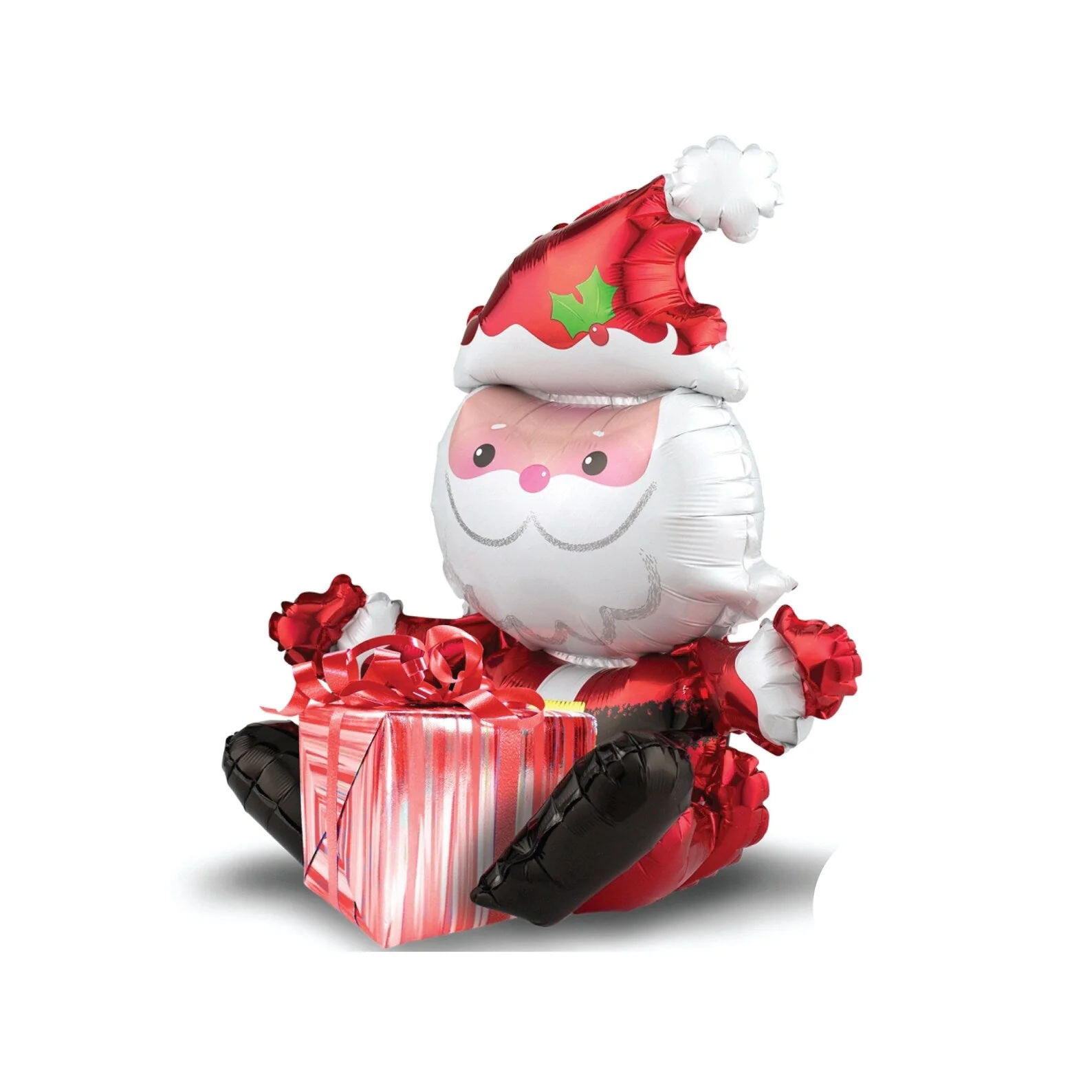 Christmas A75 Sitting Santa Multi Balloon 3398701 - Image 2