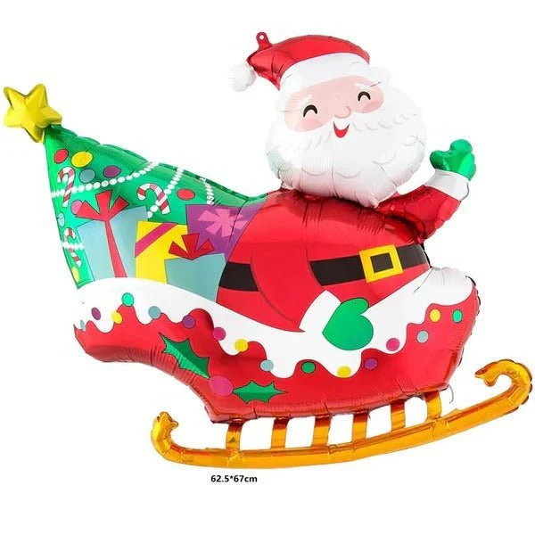 Christmas Santas Sleigh Supershape Foil Balloon P35 4204101