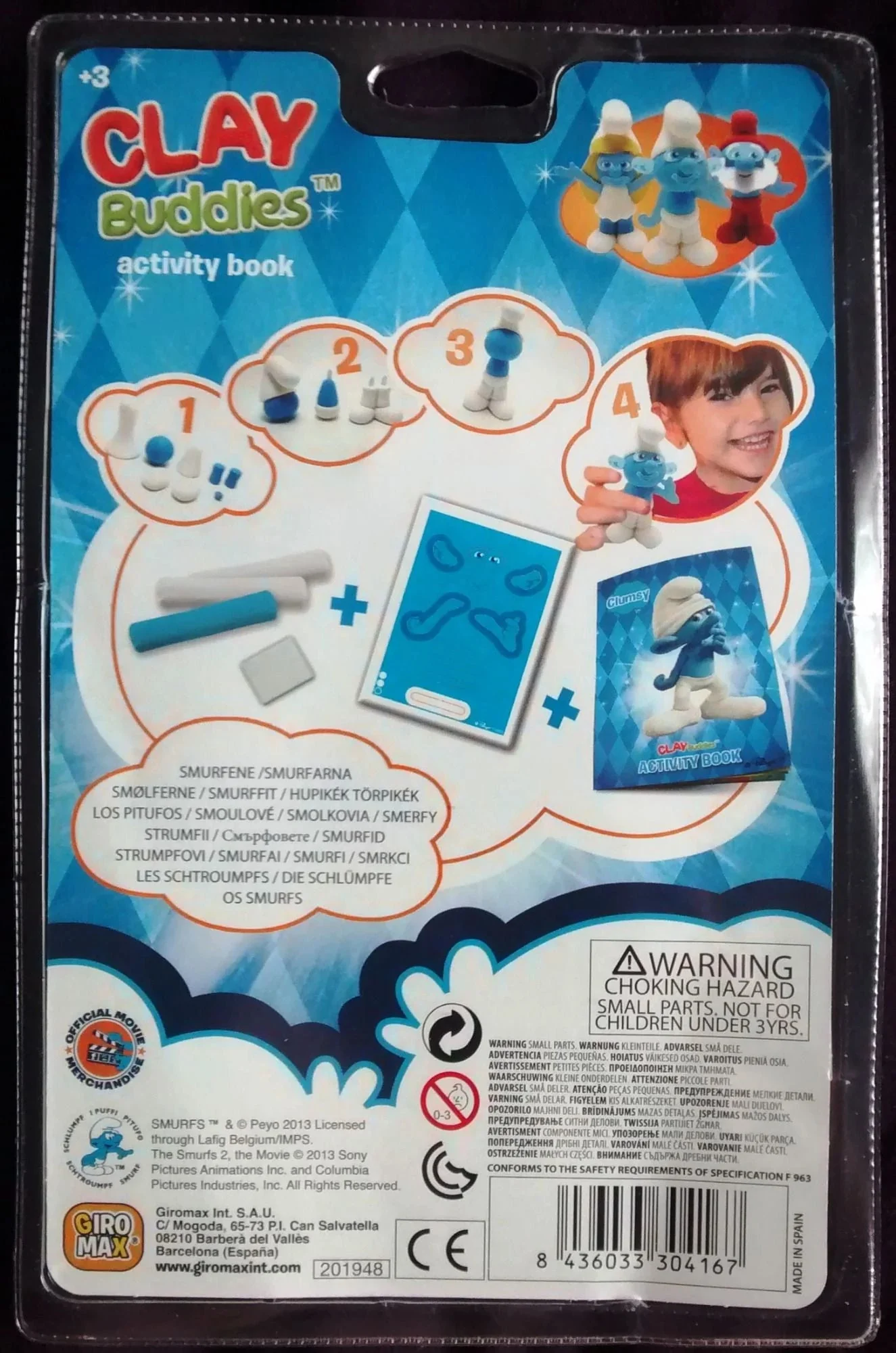 Clay Buddies The Smurfs NB909887