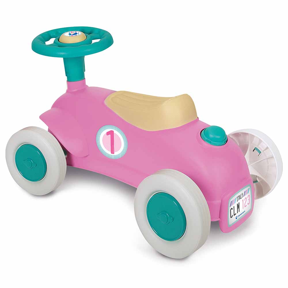 Clementoni Baby My first Ride On Car Pink 17455 - Image 3