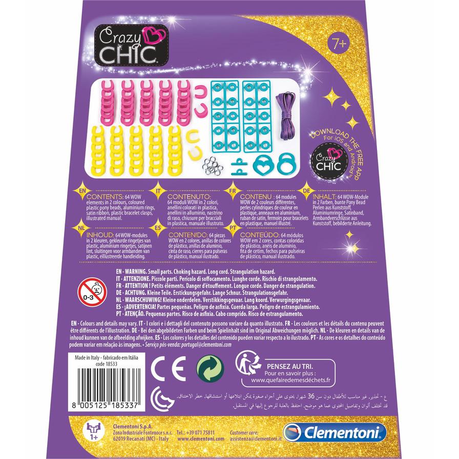 Clementoni Crazy Chic En-Joy Bracelets Happiness 18533 - Image 3