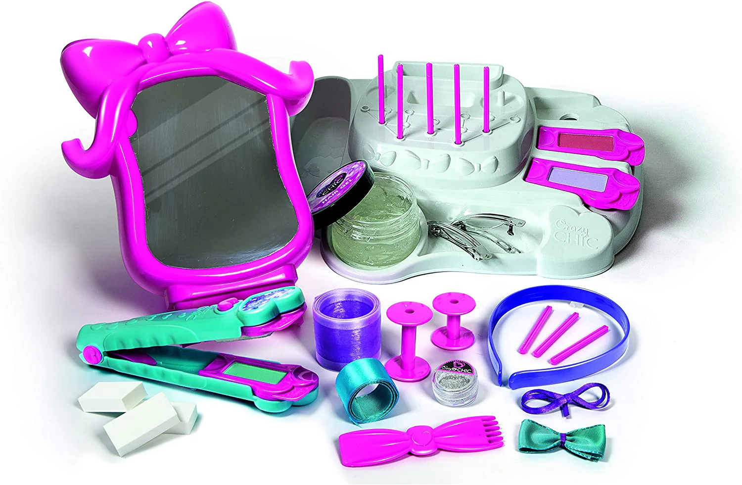 Clementoni Crazy Chic Star Hairstyle Lab with Accessories 15241 - Image 2