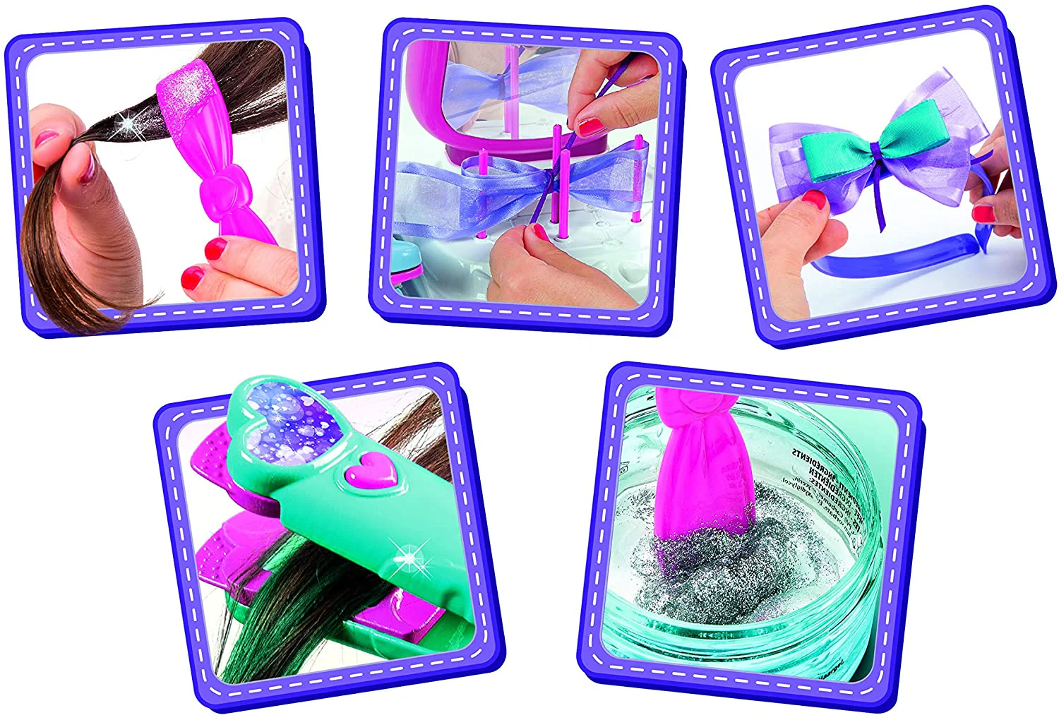 Clementoni Crazy Chic Star Hairstyle Lab with Accessories 15241 - Image 3