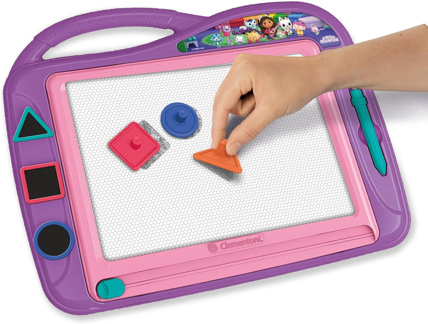 Clementoni Gabby's Dollhouse Magnetic Drawing Board 18787 - Image 3