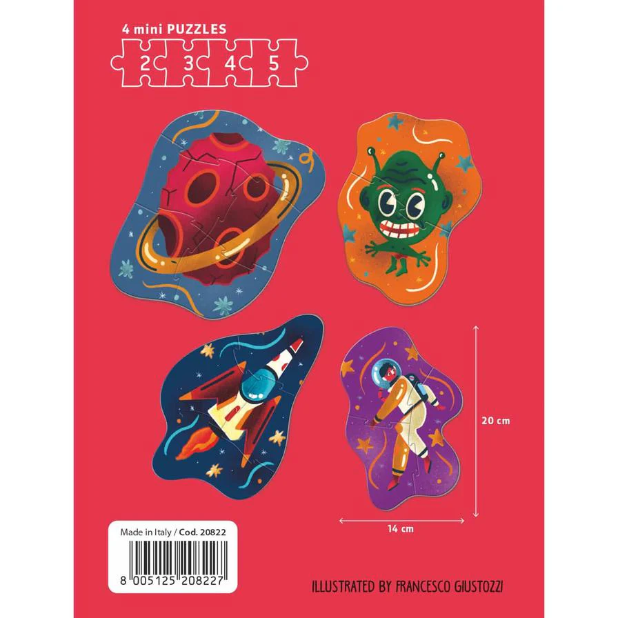 Clementoni Play for Future Over the Moon My First Puzzles 20822 - Image 3