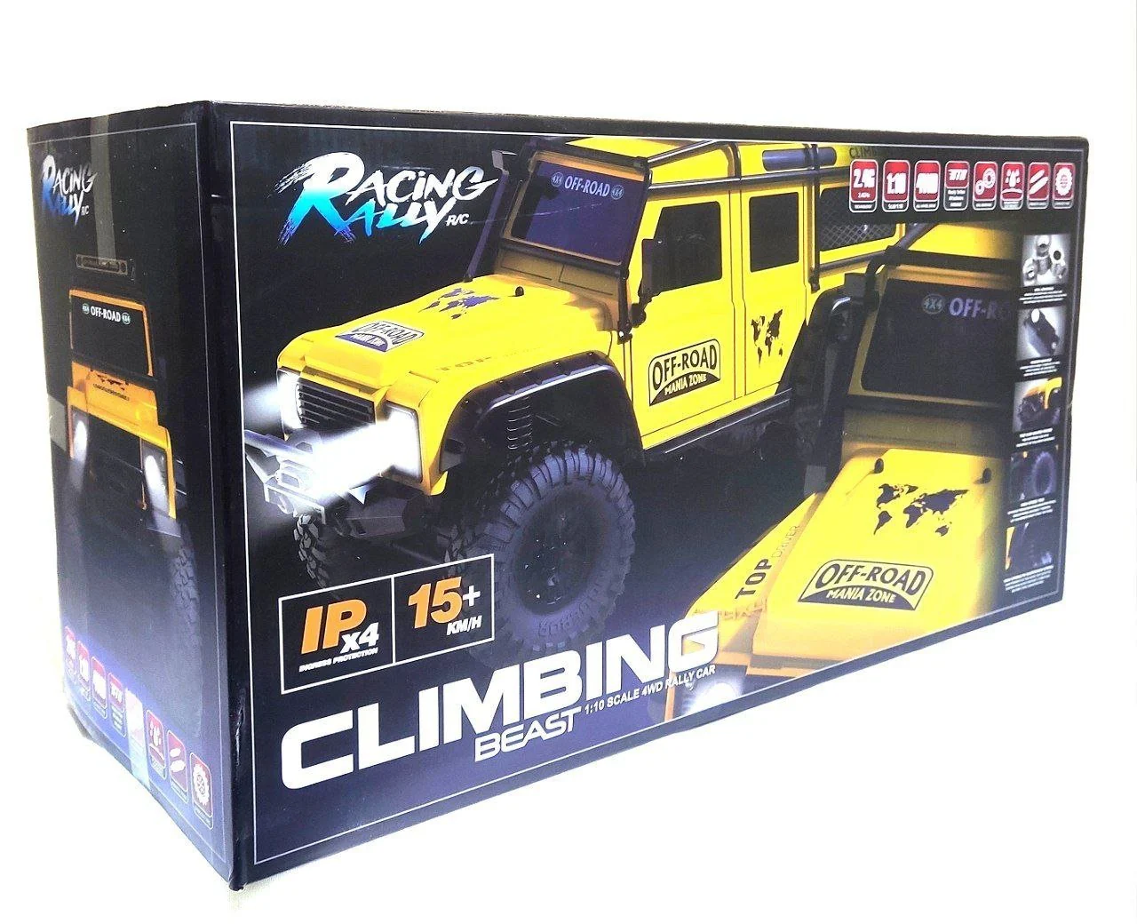 Climbing Beast 4WD Rally Car 1:10 Scale HB-ZP1005 - Image 2
