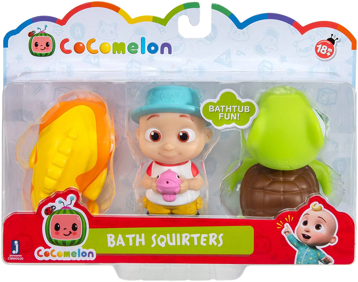 Cocomelon Bath Squirters Fish And Turtle