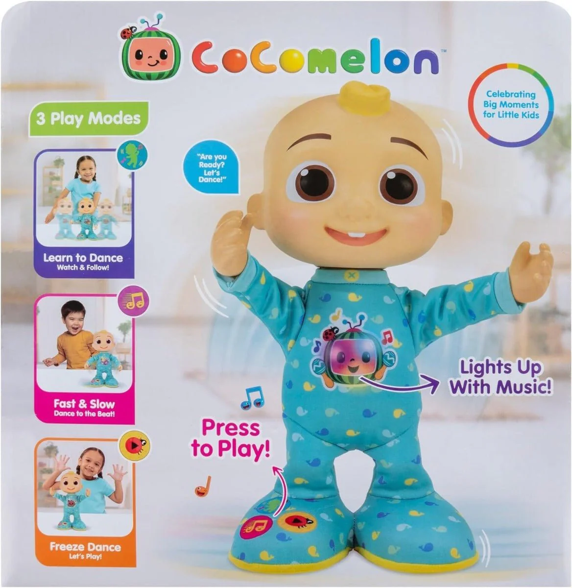 CoComelon Deluxe Dancing JJ Doll CMW0182 - Image 3
