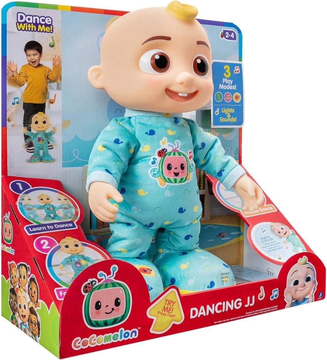 CoComelon Deluxe Dancing JJ Doll CMW0182 - Image 6