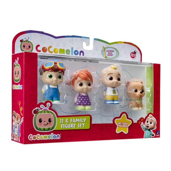 Cocomelon JJ And Family Set Figure 4-pack CMI0010 - Image 2