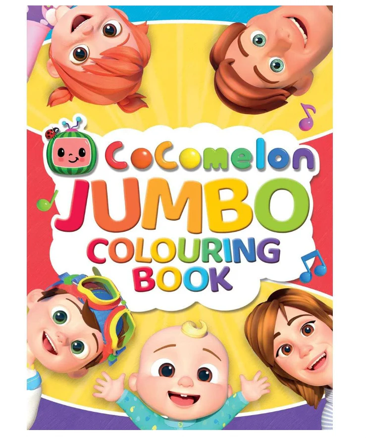 Cocomelon Jumbo Colouring Book 3303/CMJC