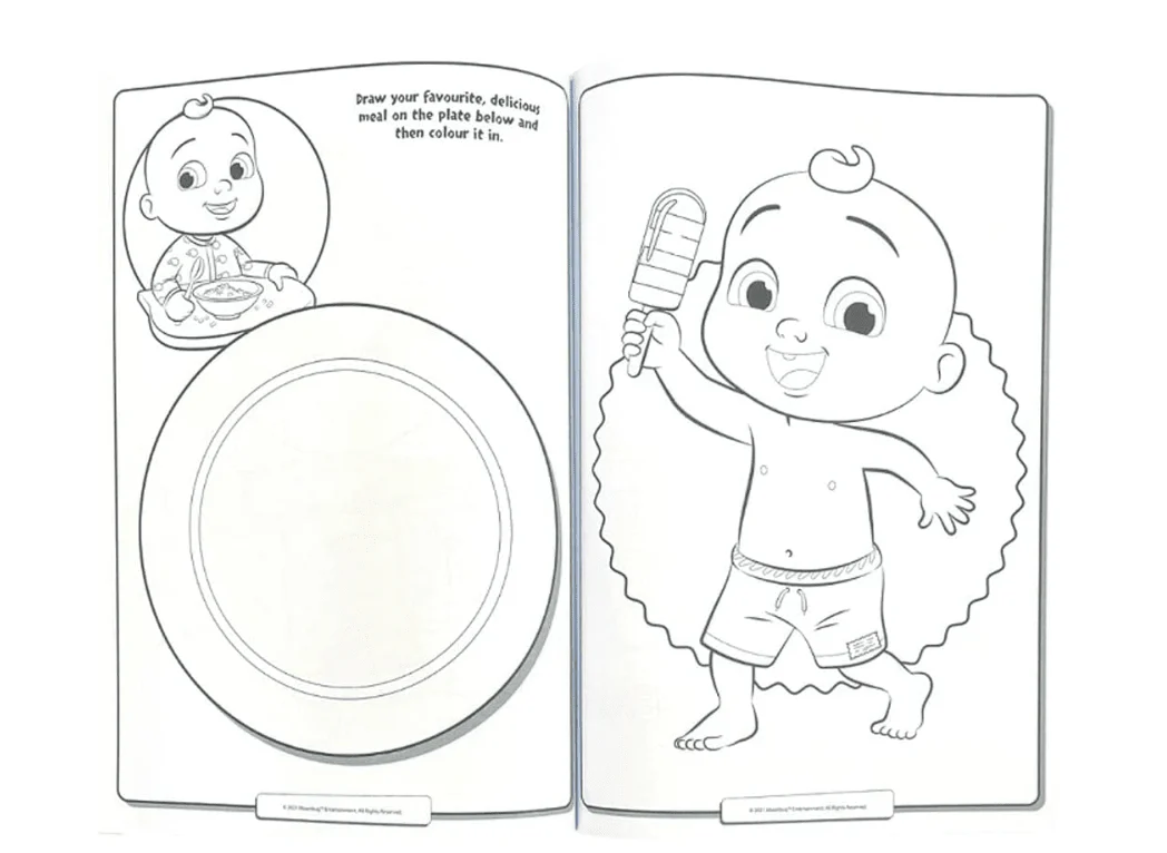 Cocomelon Jumbo Colouring Book 3303/CMJC - Image 2