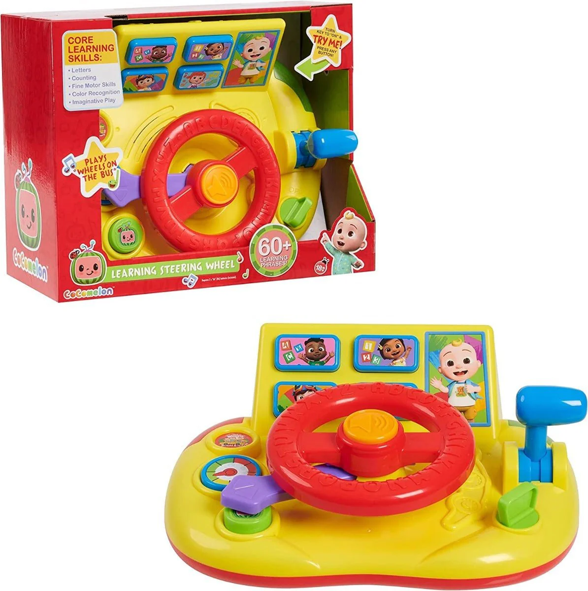 Cocomelon Learning Steering Wheel 96133