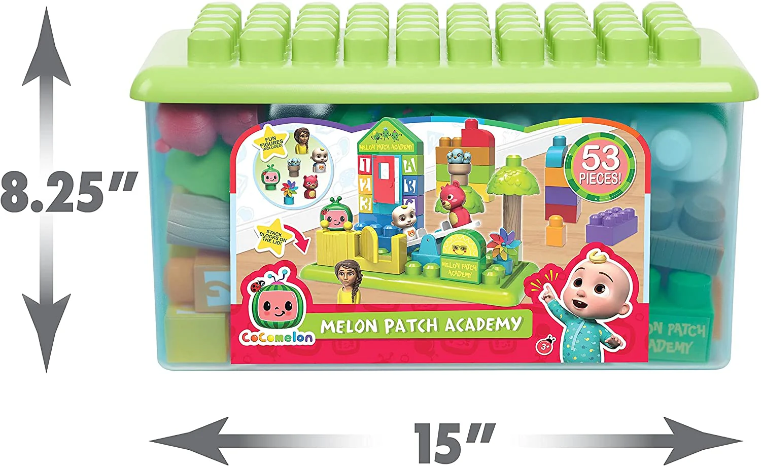 Cocomelon Melon Patch Academy 53pcs - Image 6