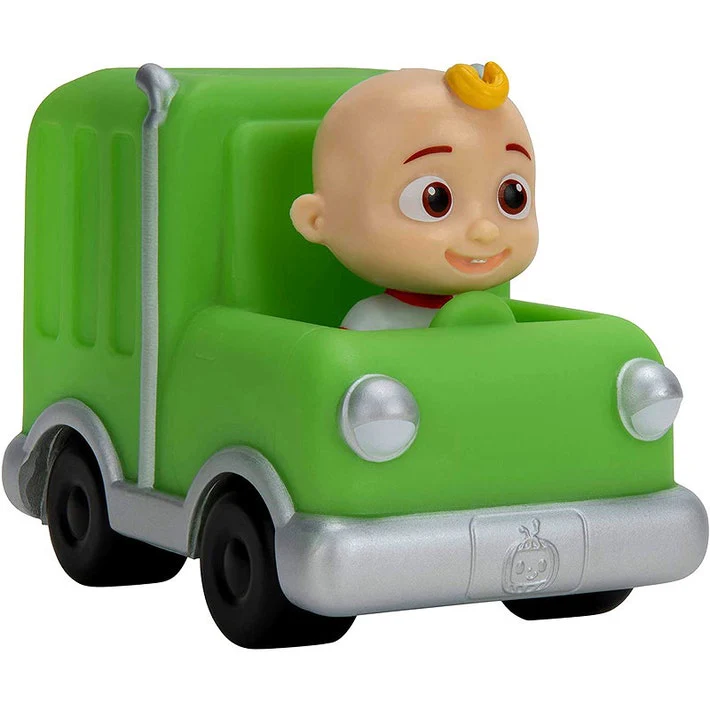 Cocomelon Mini Vehicle Green Trash Truck 4inch JJ CMW0010