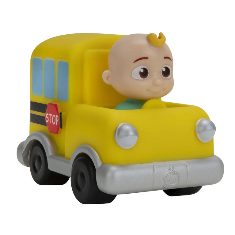 Cocomelon Mini Vehicle Yellow School Bus 4inch JJ CMW0010