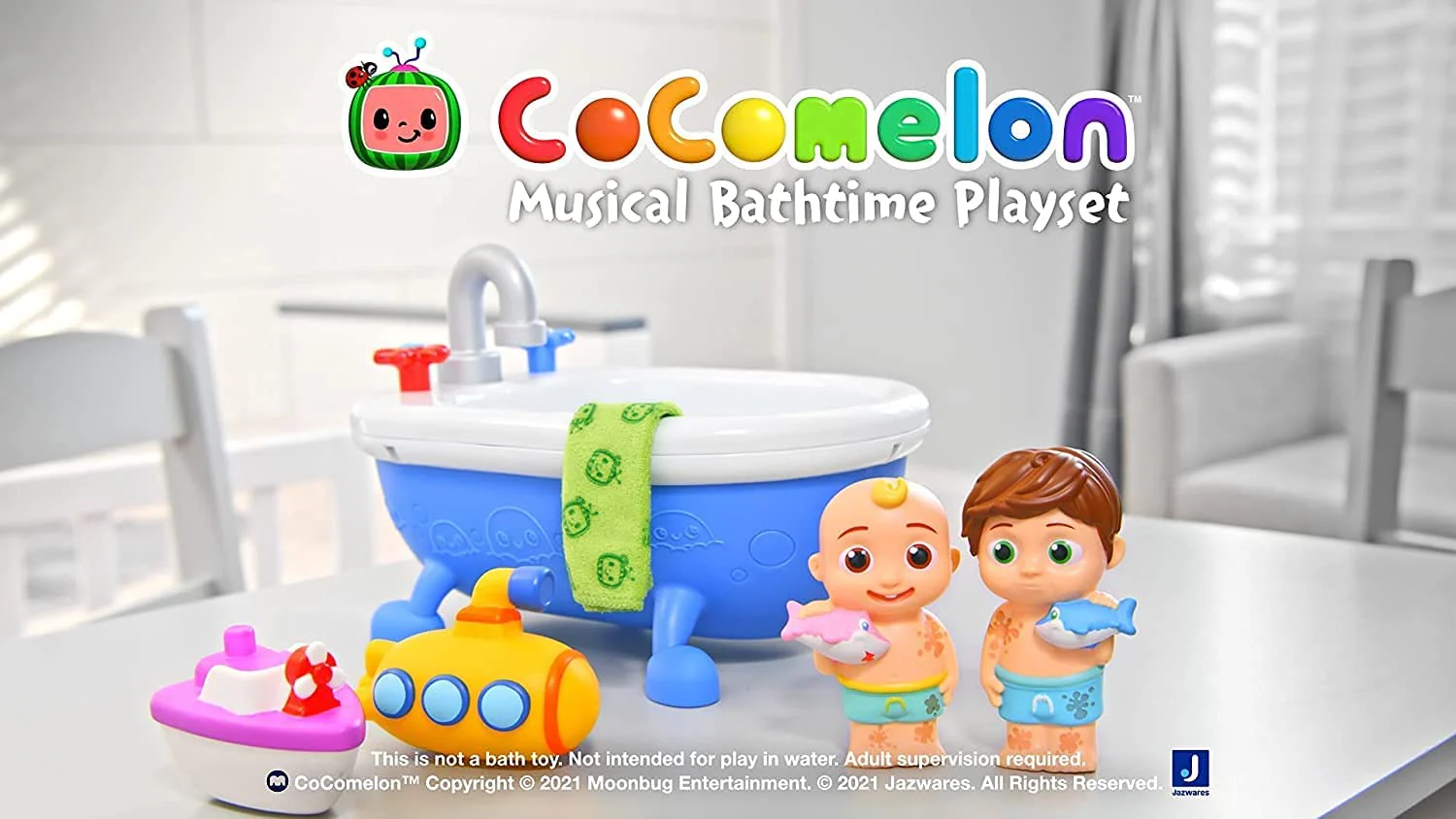 Cocomelon Musical Bathtub Playset CMW0028 - Image 8