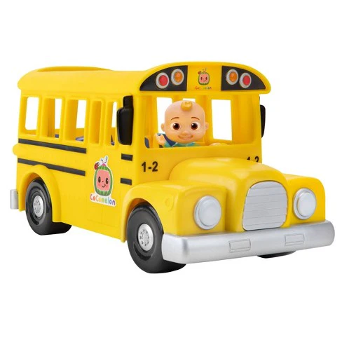 Cocomelon Musical Yellow School Bus with JJ Figure - Image 2