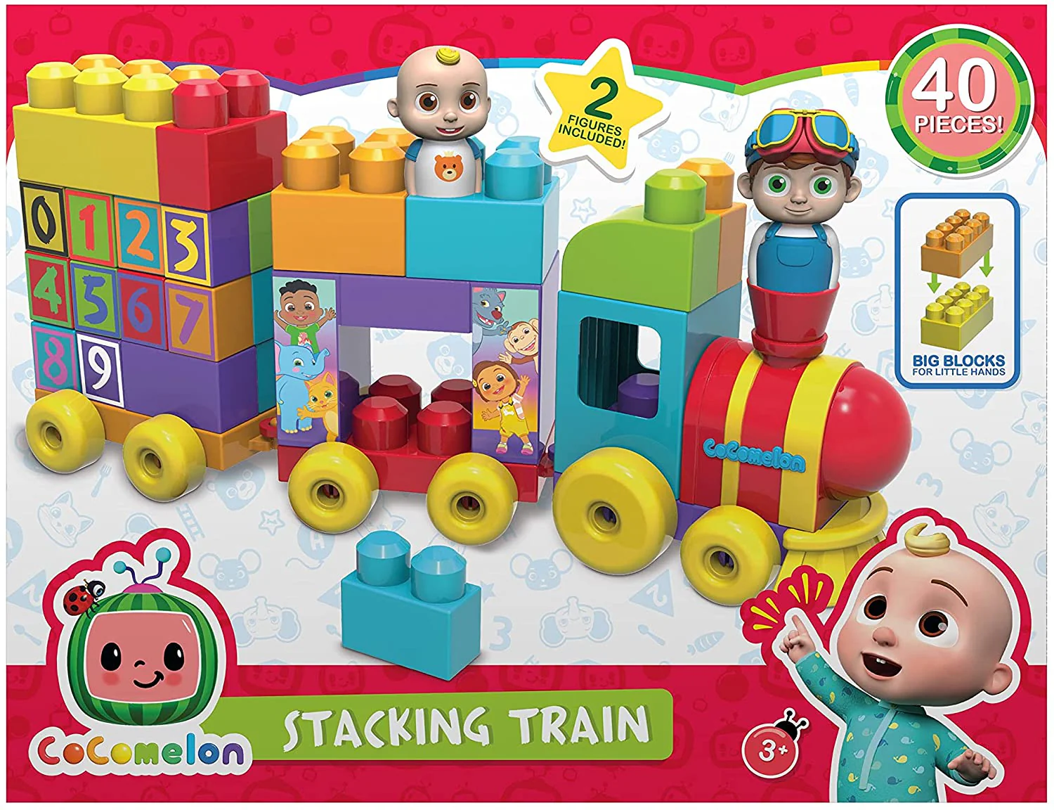 Cocomelon Stacking Train 40pcs - Image 5