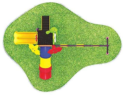 Colorland Toys New 6 In 1 Playground slide and swing Kids toys set 12019 - Image 2