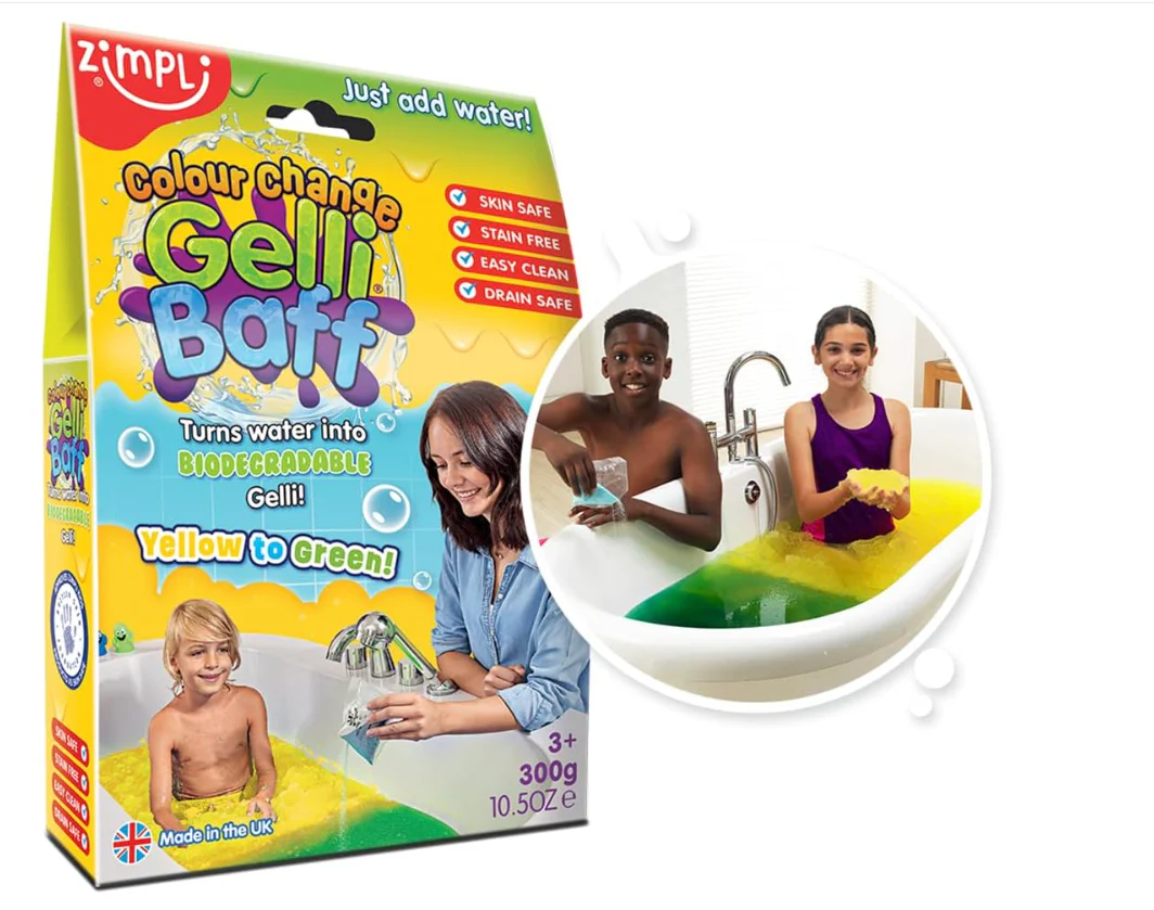 Colour Change Gelli Baff Yellow to Green 300g 5034
