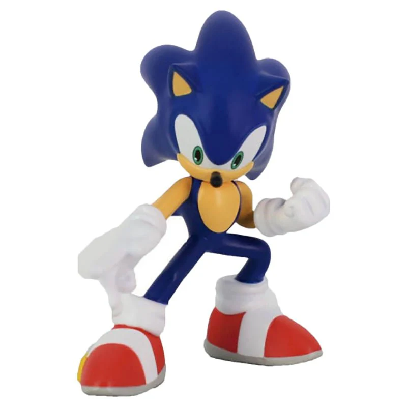 Comansi Sonic The Hedgehog 4-Pack Figure Set – 9cm Hand-Painted Collectible Figures – Official Licensed Sonic Toys – Ages 3+ - Image 2