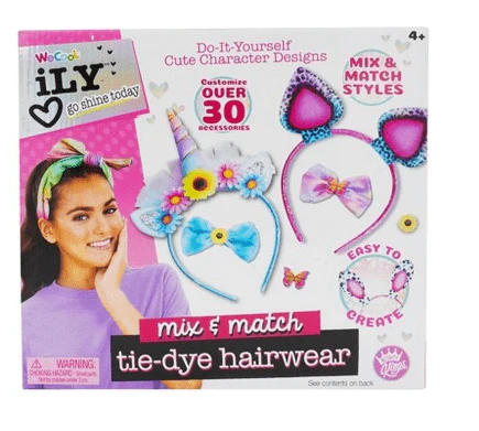 Compound Kings Diy Tie-dye Cutie Hairwear Beauty Playset 111683