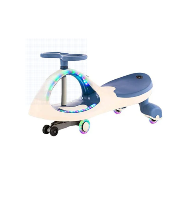 CoollBaby Swing Car with Light Blue 618