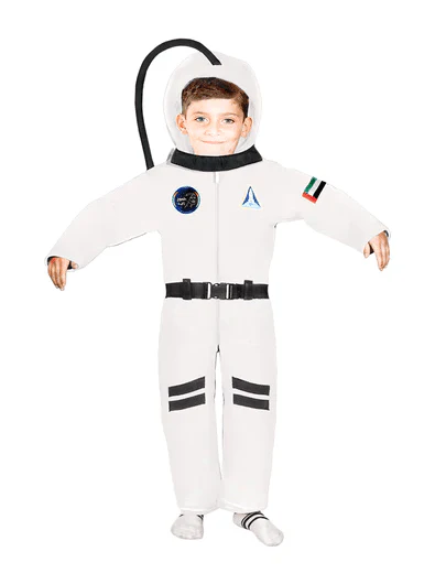 Costume Astronaut White 493 2-3 - Image 2