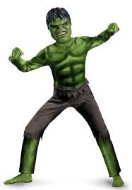 Costume Hulk Green 118 6-7