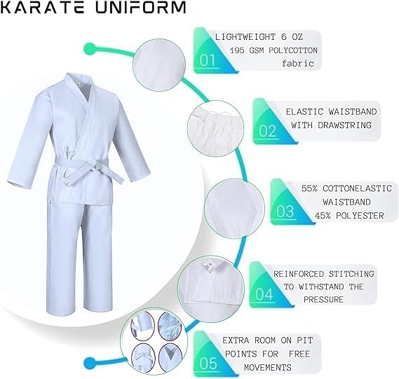 Costume Karate 6 8-9 - Image 9
