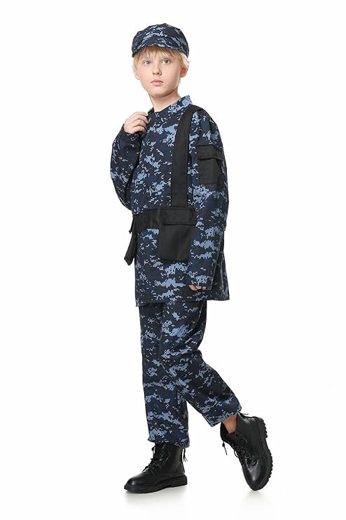 Costume Military Blue 443 8-9 - Image 3