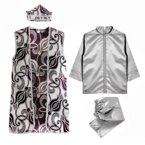 Costume Sultan Grey 208 2-3 - Image 2