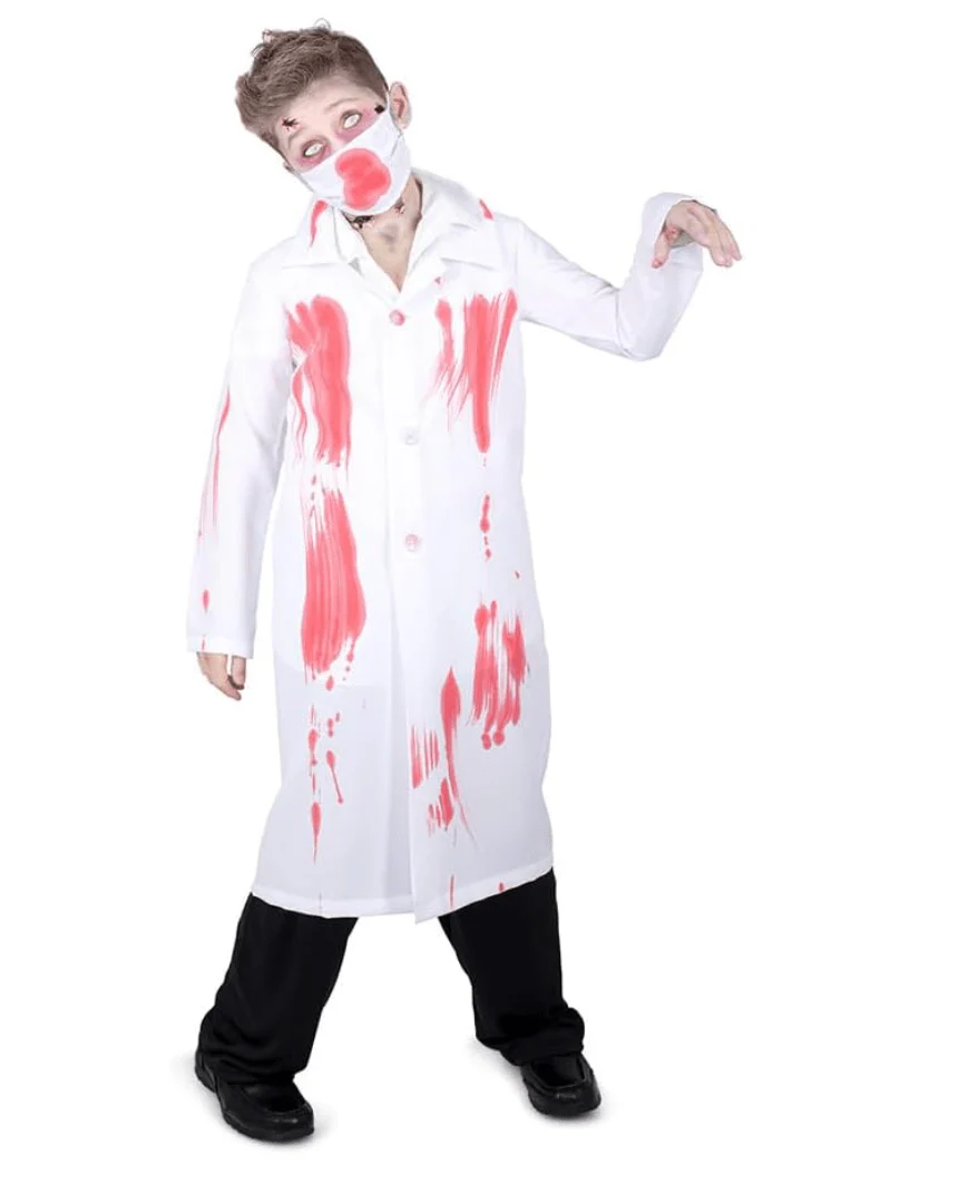 Costume Zombie Doctor Large 84504-L - Image 3