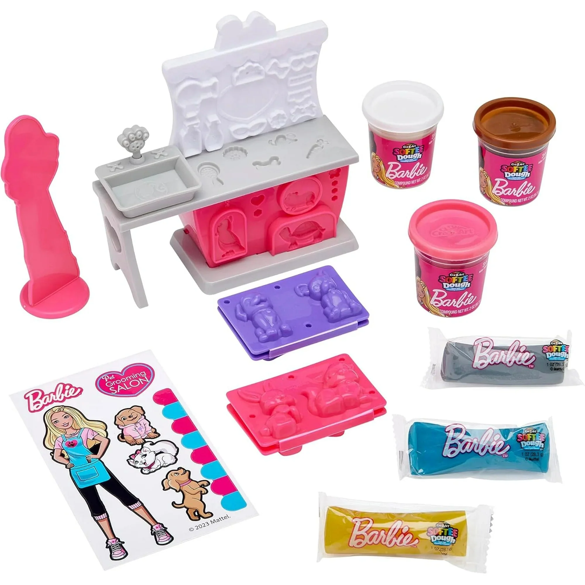 Cra-Z-Art Barbie Softee Dough Pet Shop - Image 3