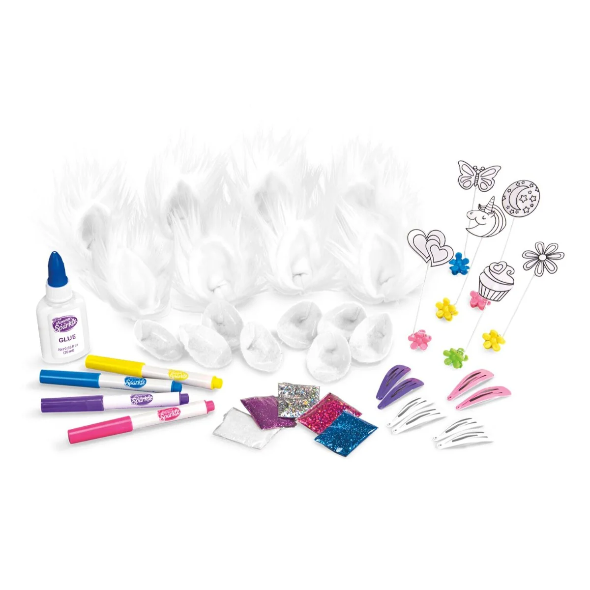 Cra Z Art Shimmer N Sparkle Color N Gem Critter Clips - Image 3