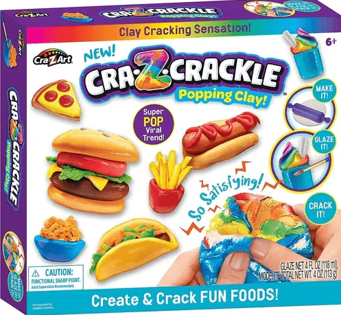 Cra-Z-Crackle Clay Create & Crack Fun Foods CA-25092