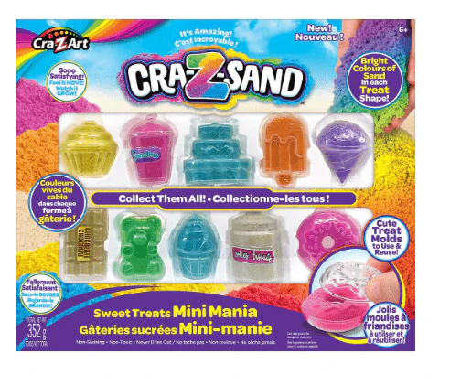 Cra-Z-Sand Mini Mania Sensory Sand CA-78328