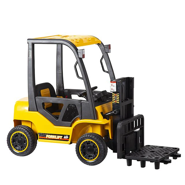 Crane Forklift Ride on Yellow 1B2M