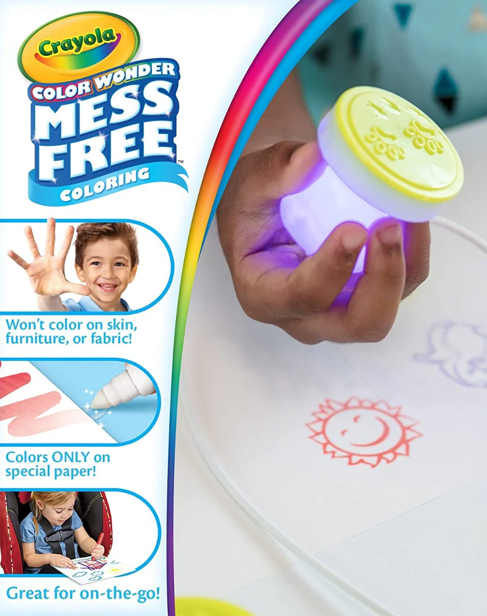 Crayola 26pc Color Wonder Scented Light-Up Stamper 75-2585 - Image 2