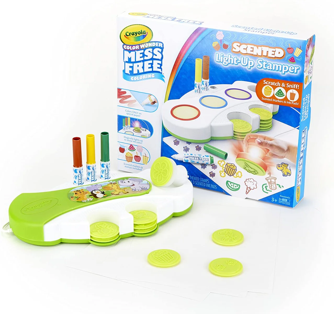 Crayola 26pc Color Wonder Scented Light-Up Stamper 75-2585 - Image 4