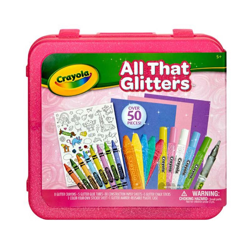 Crayola All That Glitters Art Case 04-6887 - Image 2