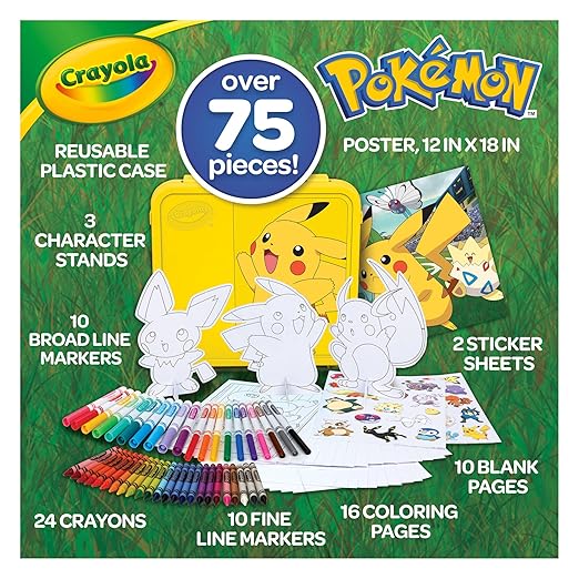 Crayola Art case Pokemon CY04-2931 - Image 8