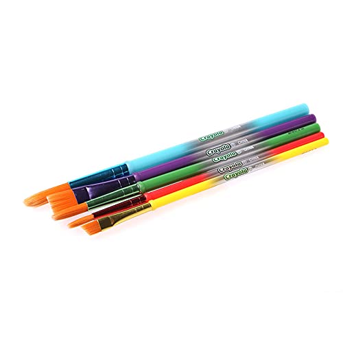 Crayola Art & Craft Brushes-5/Pkg 05-3506 - Image 3