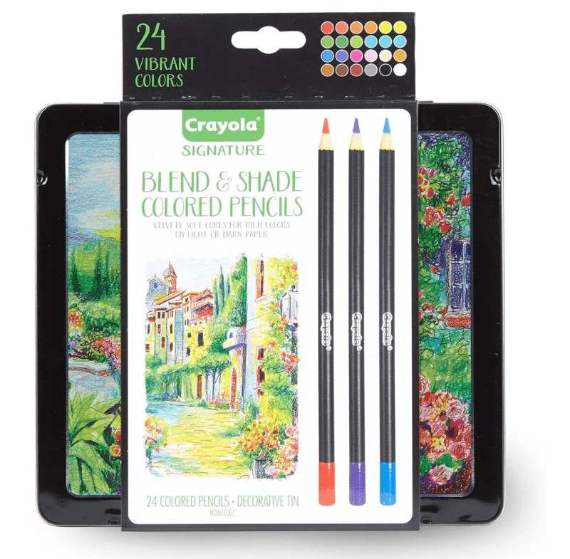 Crayola Blend & Shade Colored Pencils 24ct 68-2015
