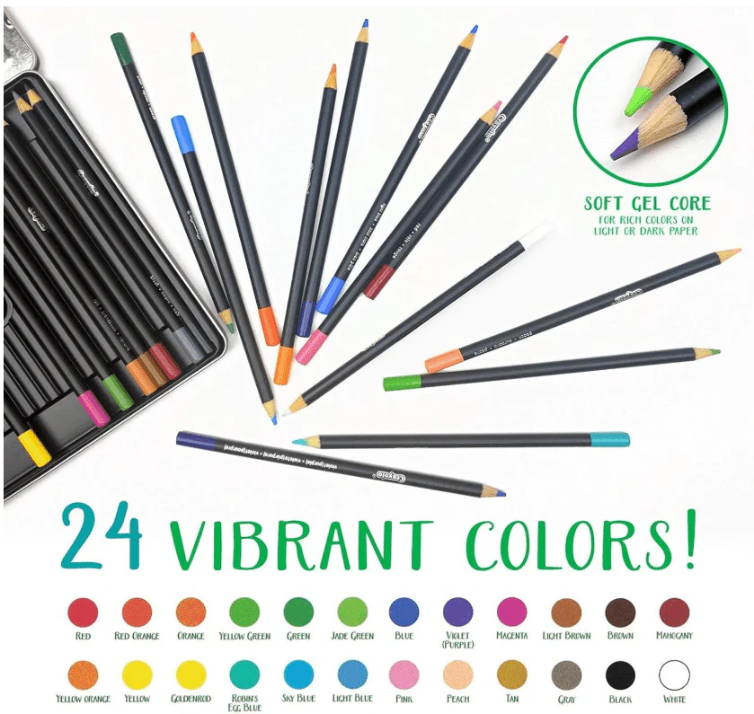 Crayola Blend & Shade Colored Pencils 24ct 68-2015 - Image 2